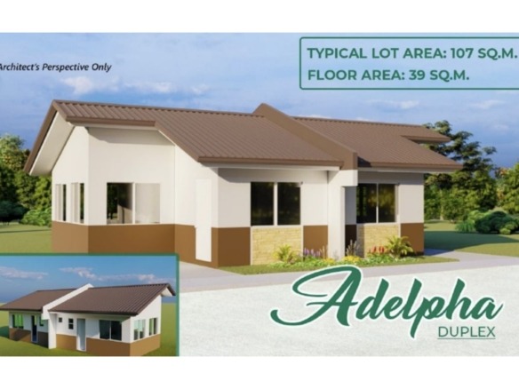 White Plains Porac Barangay Salu Porac Pampanga Model House Duplex