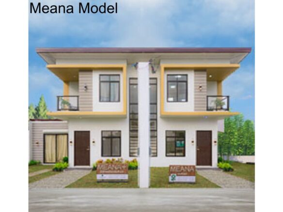 Hamana Homes Magalang Pampanga Meana Model Duplex Home