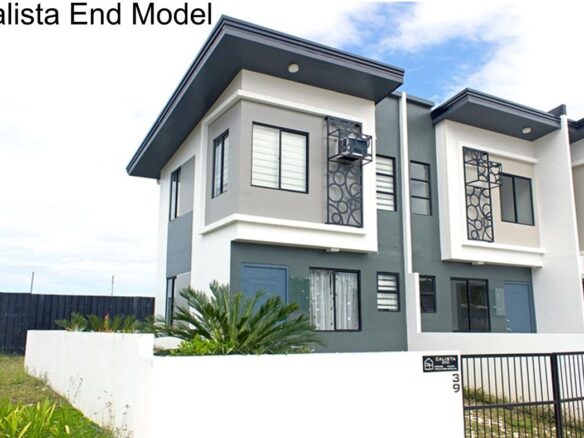 Phirst Park Homes Magalang Pampanga Calista End Model House