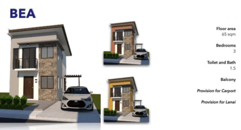 Royal Residences Homes Calulut San Fernando Pampanga Bea Model