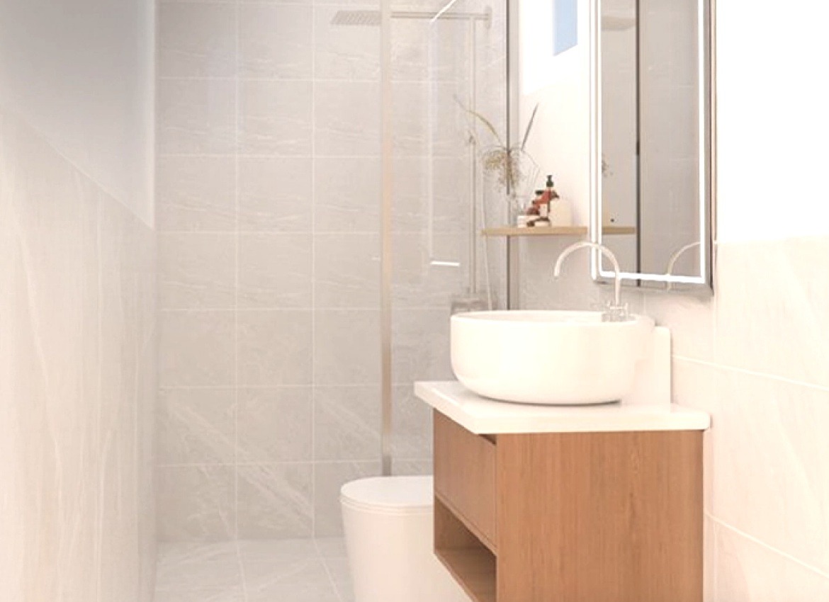 Symphony Homes Mabalacat Model Bathroom Area