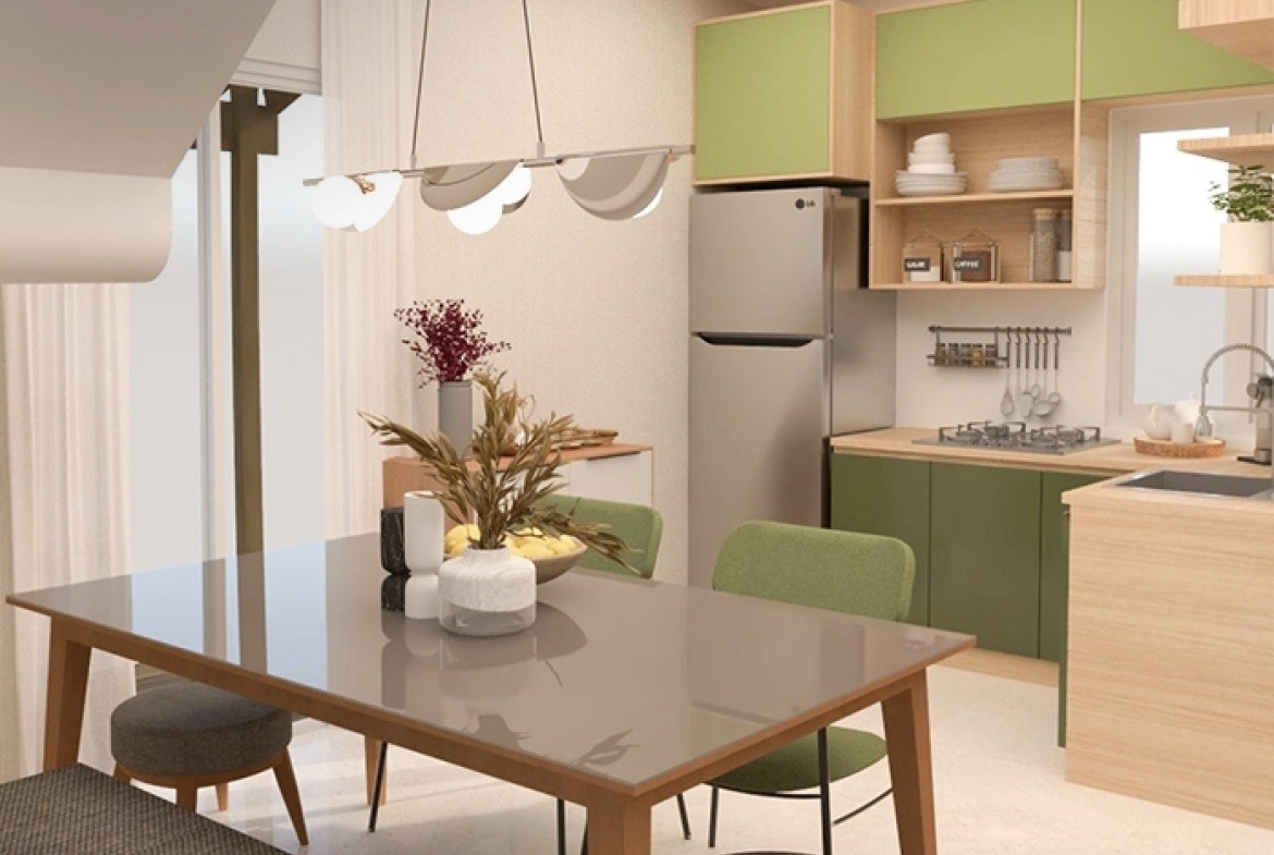 Symphony Homes Mabalacat Model Kitchen Area