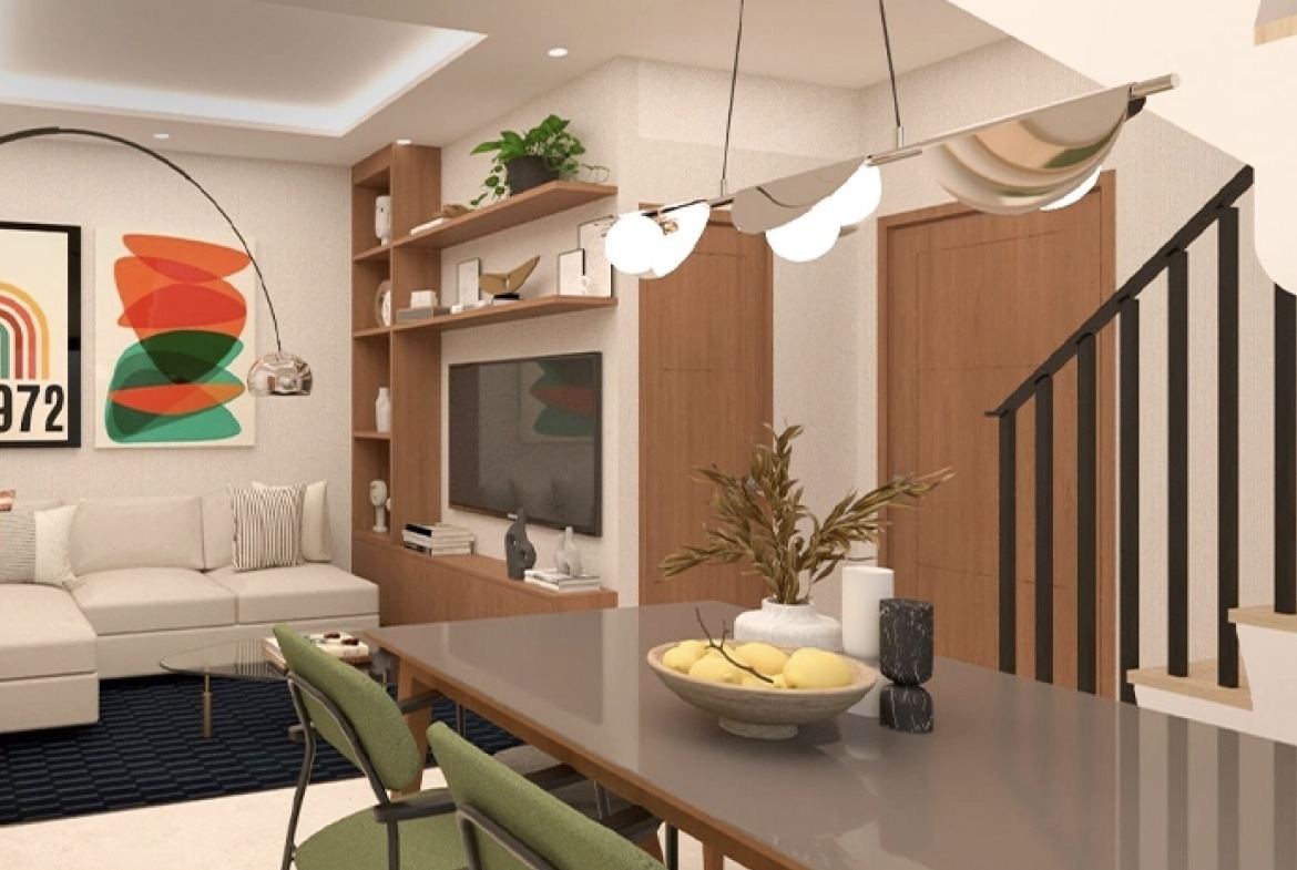 Symphony Homes Mabalacat Model Dining Room