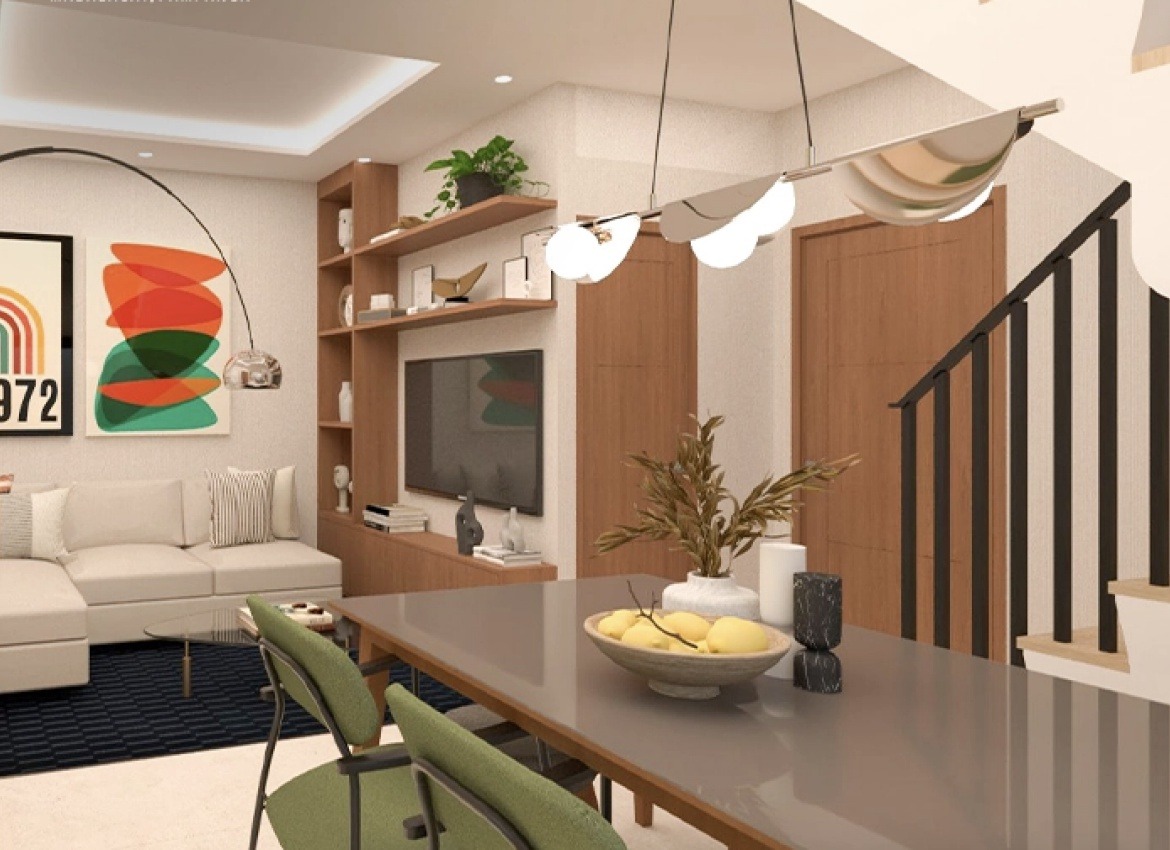 Symphony Homes Mabalacat Model Dining Area