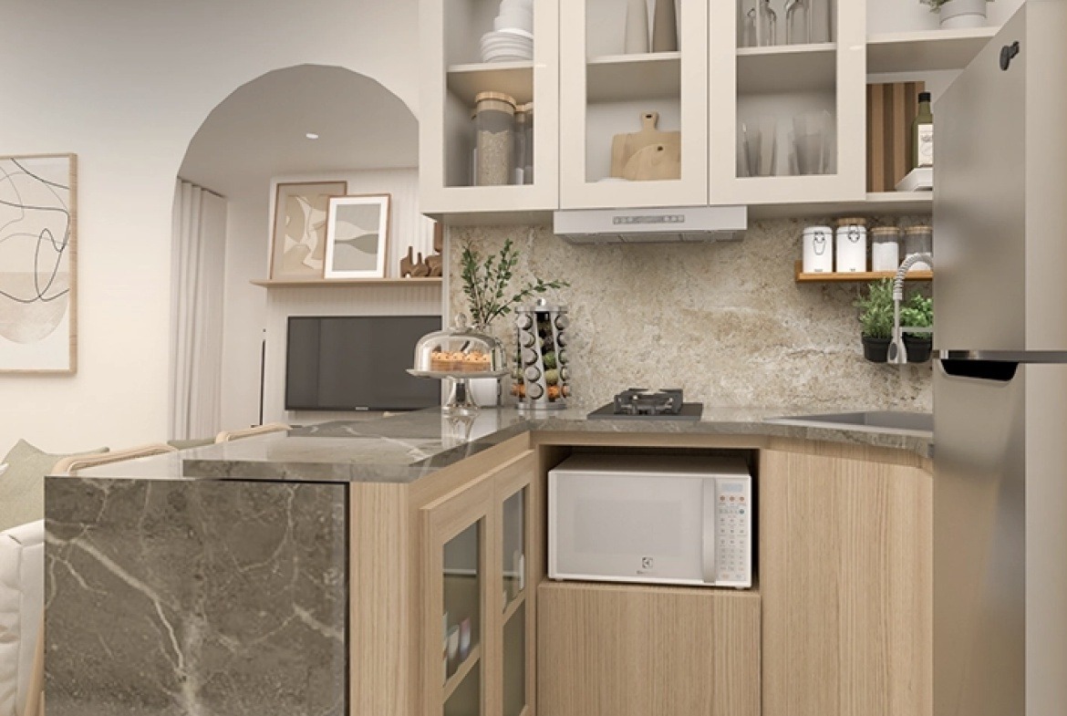Symphony Homes Mabalacat Model House Kitchen Area