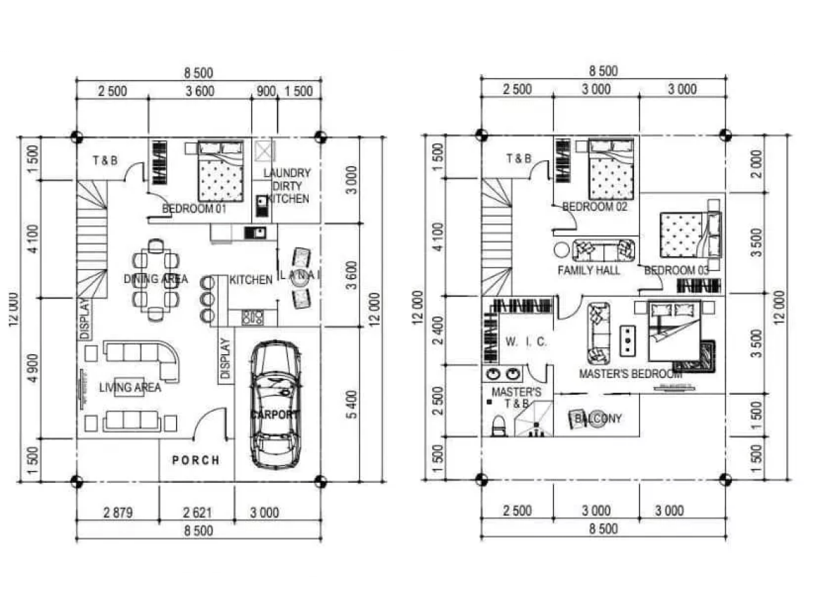 Tivoli Garden Subdivision Home Mabalacat Pampanga Floorplan