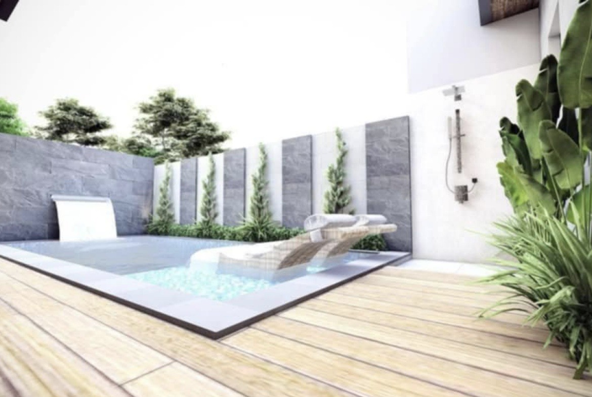 Contemporary House with Pool