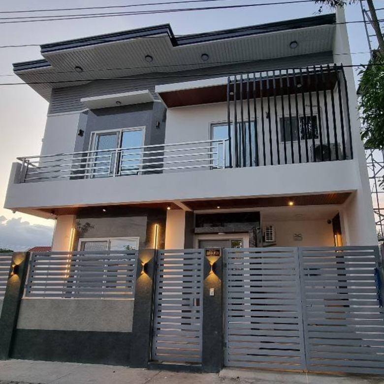 Modern fully furnished 2-storey house with pool for sale in Savannah Green Plains, Cuayan, Angeles City